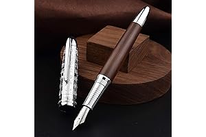 Hongdian 6016 Wooden Fountain Pen: A筆挺of Artisanship