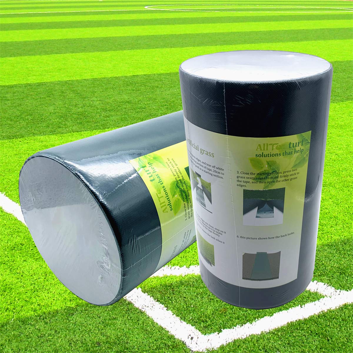 ALLTOP TURF 12inX98.4ft(30cmX30m) Self-Adhesive Seam Tape for Light Duty Sports and Landscape Artificial Grass Lawn(Single Sided)