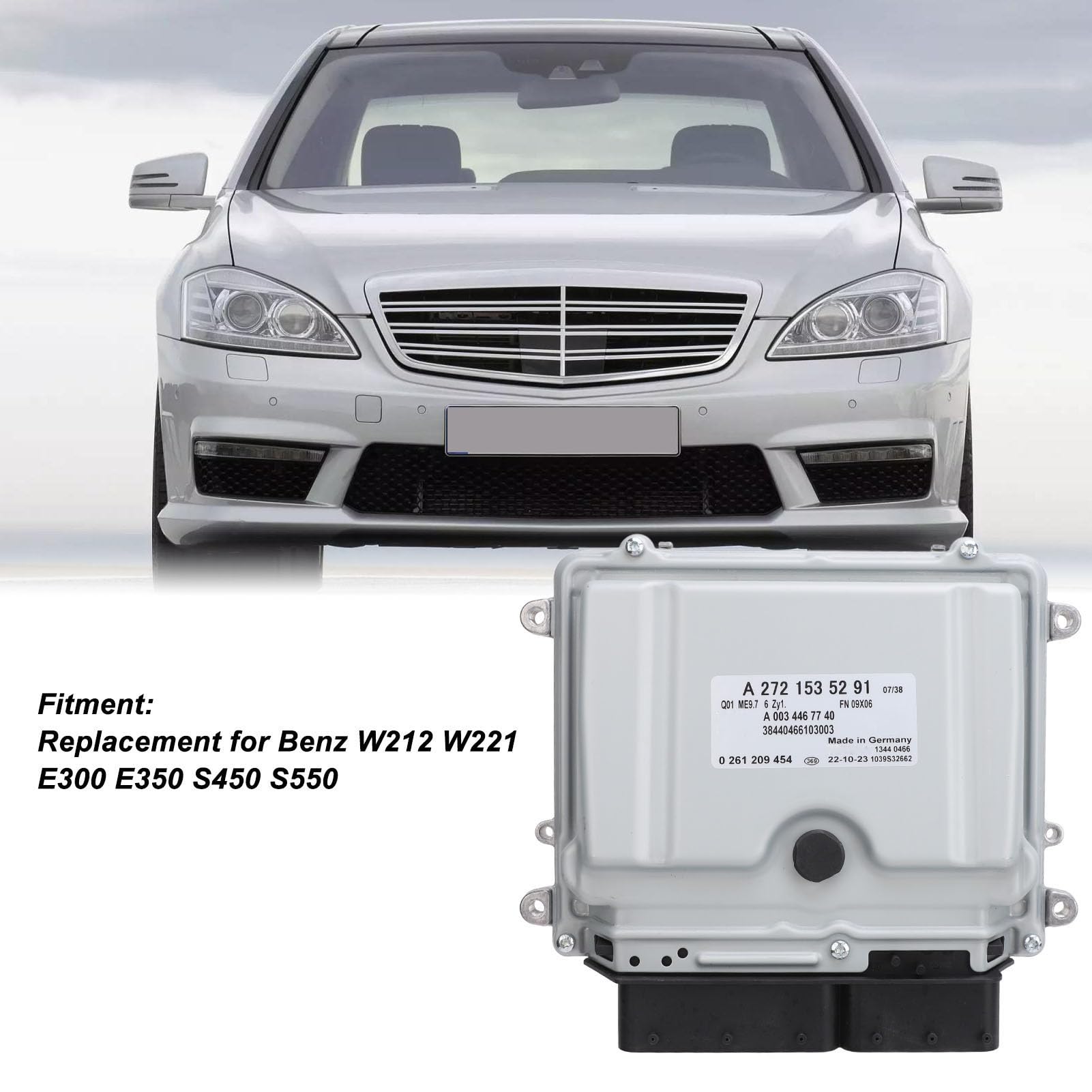 A2721535291 Engine Control Module, for W212 W221 E300 E350 S450 