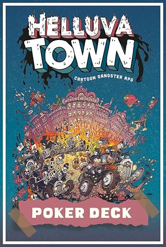 Helluva town. Plyer deck. Con 52 Carte