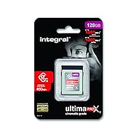 Integral Scheda di memoria CFexpress da 128 GB tipo B 2.0, 8K RAW e 4K 120 FPS 1800 MB/s in lettura