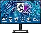 Philips 275E2FAE 27 Inch QHD Gaming Monitor, 75 Hz, 4ms, AdaptiveSync (2560 x 1440, HDMI, DisplayPort) Black