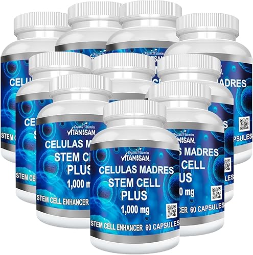10 Botellas Celulas Madres Stem Cell Plus Cápsulas disponible en Yaxa Guatemala