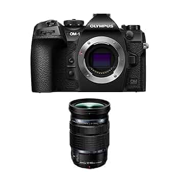 OM Digital Solutions - OM SYSTEM  OM-1 12-100mm f4.0 PROキット OM System OM-1 Camera and Olympus 12-100mm F4.0 IS Pro Lens