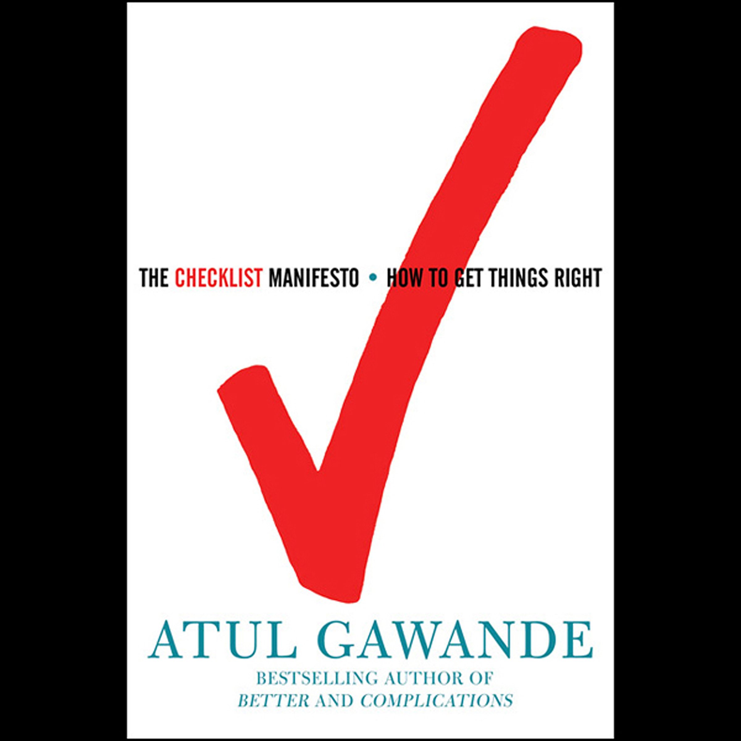 Cover art for The Checklist Manifesto
