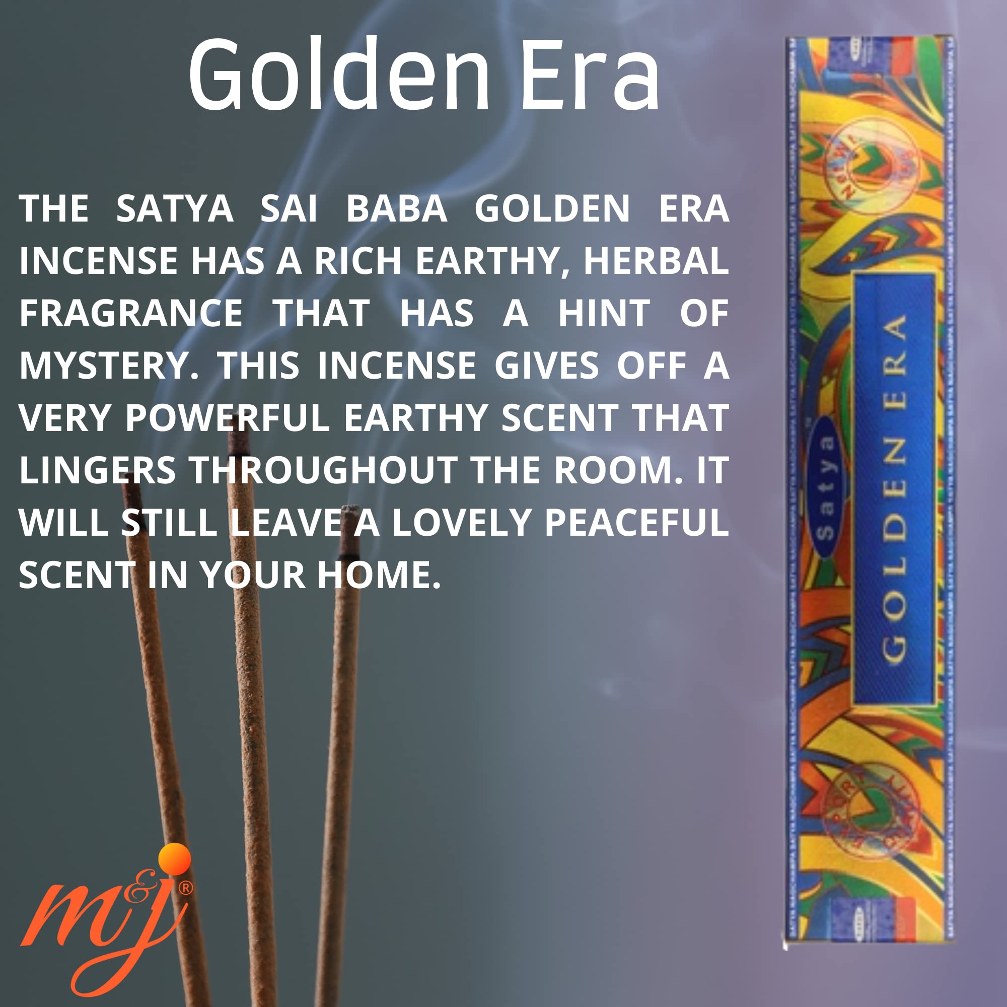Original Satya Nag Champa Golden Era Incense Sticks - Image 2