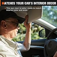 Vista 7 de AEagle Parasol de plástico simple para Dodge Ram 1500, 2500, 3500, 2002-2009, lado izquierdo del conductor, beige, sin luz