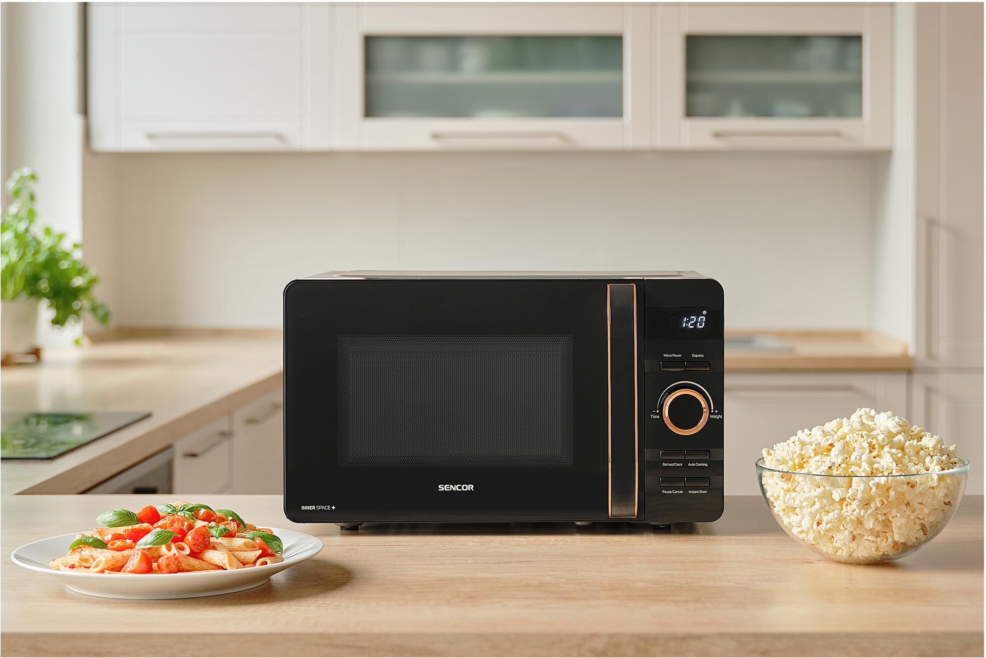 Image secondaire de Four Micro-Ondes SENCOR 17L SMW 5320BK - Design Élégant et Pratique