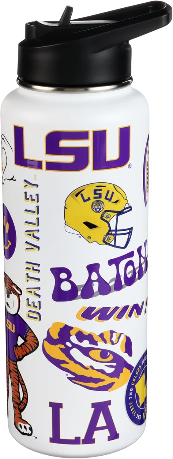 The Memory Company | Licensed NCAA 34oz Team Spirit Water Bottle