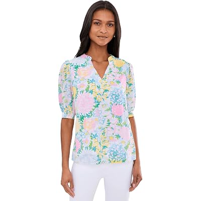 Lilly Pulitzer Brinelle Top multi lilly garden