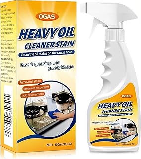Stainless Steel Cleaner, Kitchen Appliances Cleaning Spray Remove Dirt, Grime, and Grease for Oven, Microwave, stove top Cleaning Heavy-Duty Degreaser-10Fl.Oz