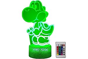 Enchanting Mario LED Night Light: Illuminate the Night with Your Beloved Nintendo Icon