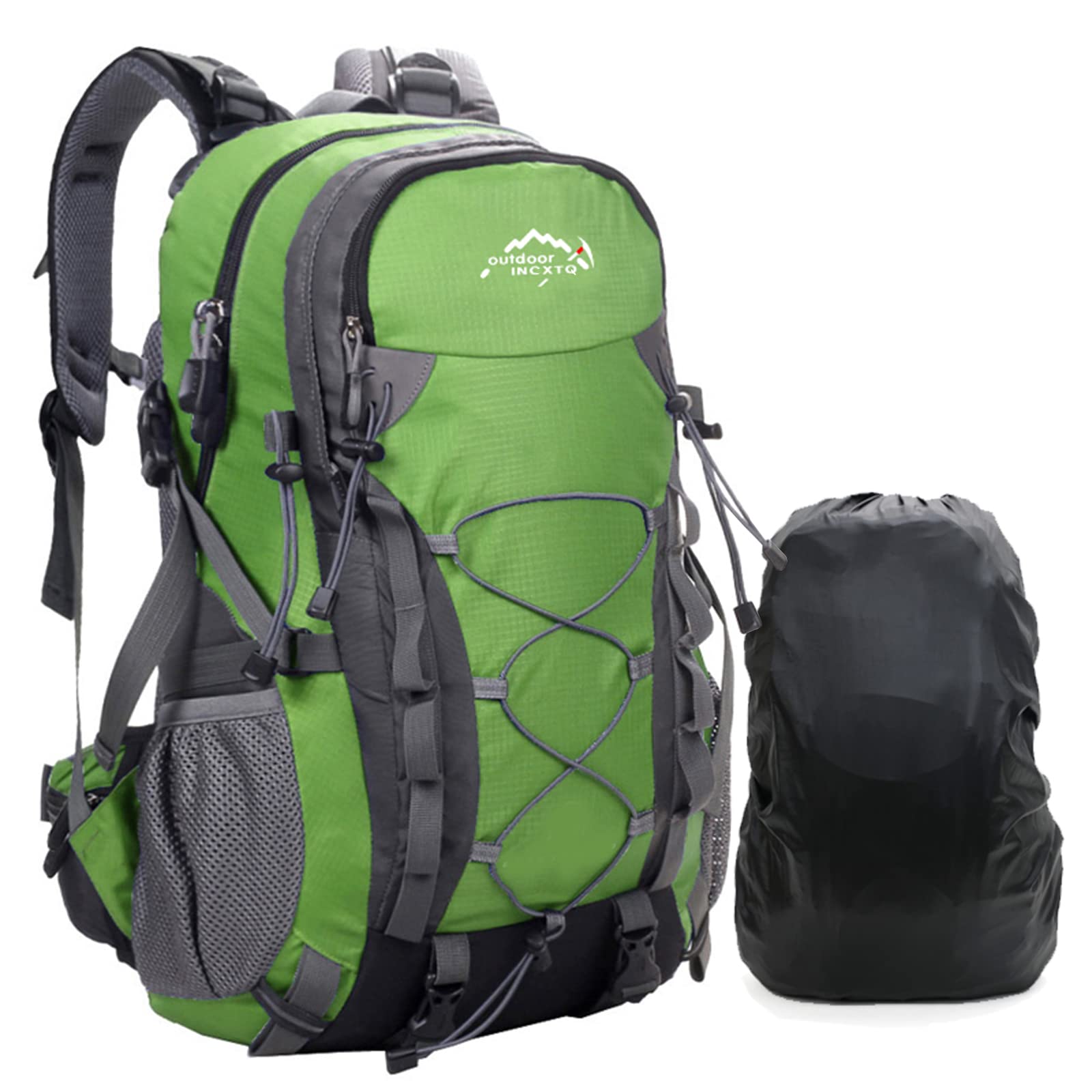 Meisohua Zaino da Hiking Zaino da Trekking Zaino Sportivo all'aperto Uomini e Donne,Zaini da Hiking con Copertura Antipioggia Impermeabile,Zaino per Campeggio, Zaino da Viaggio, Zaino Universitario