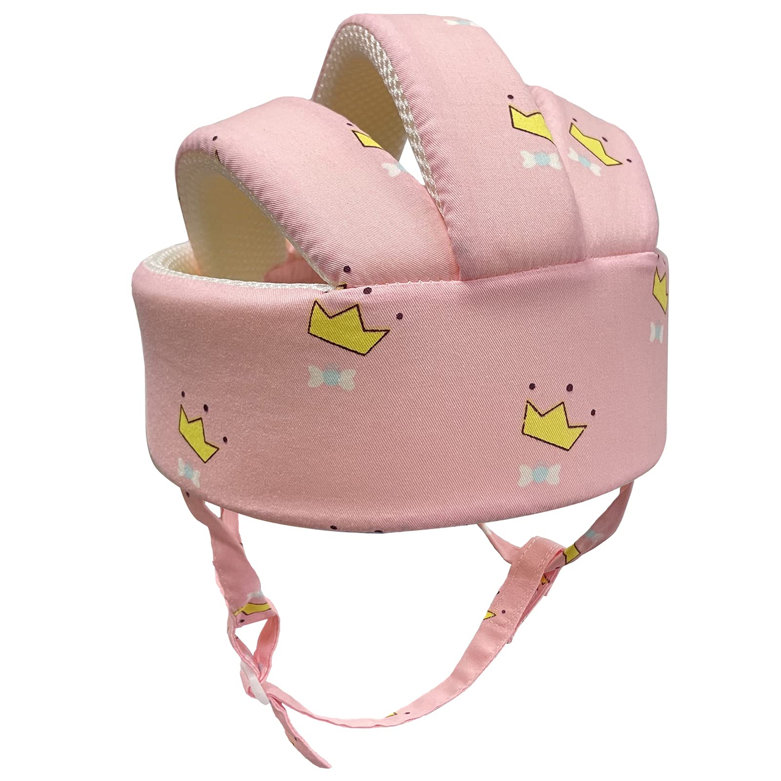 Casco de seguridad para bebé, protector de cabeza para niños, protector de cabeza para bebés, arnés protector de cabeza suave ajustable para niños