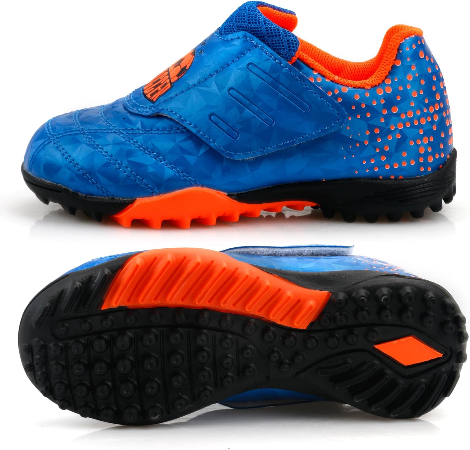 Toddler Turf Soccer Cleats Kid Indoor TF Shoes Little Boys Girls