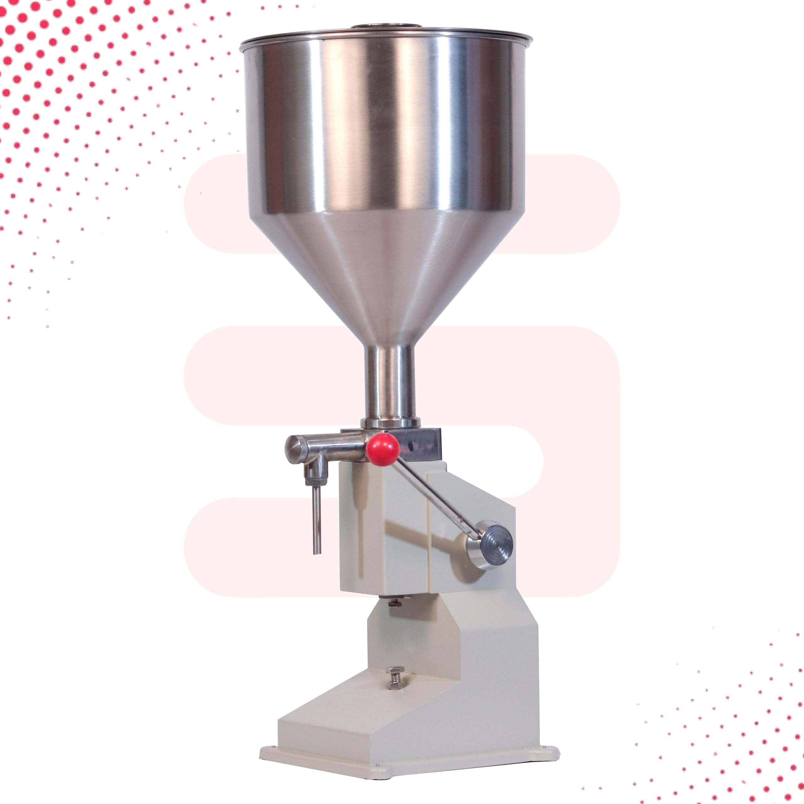 SONIC INDUSTRIES Stainless Steel Body A03 Manual Cream/paste/liquid Filling Machine/small Industry Plant/equipment (5-50ml) (B0D1VP54CP) Amazon Price History, Amazon Price Tracker