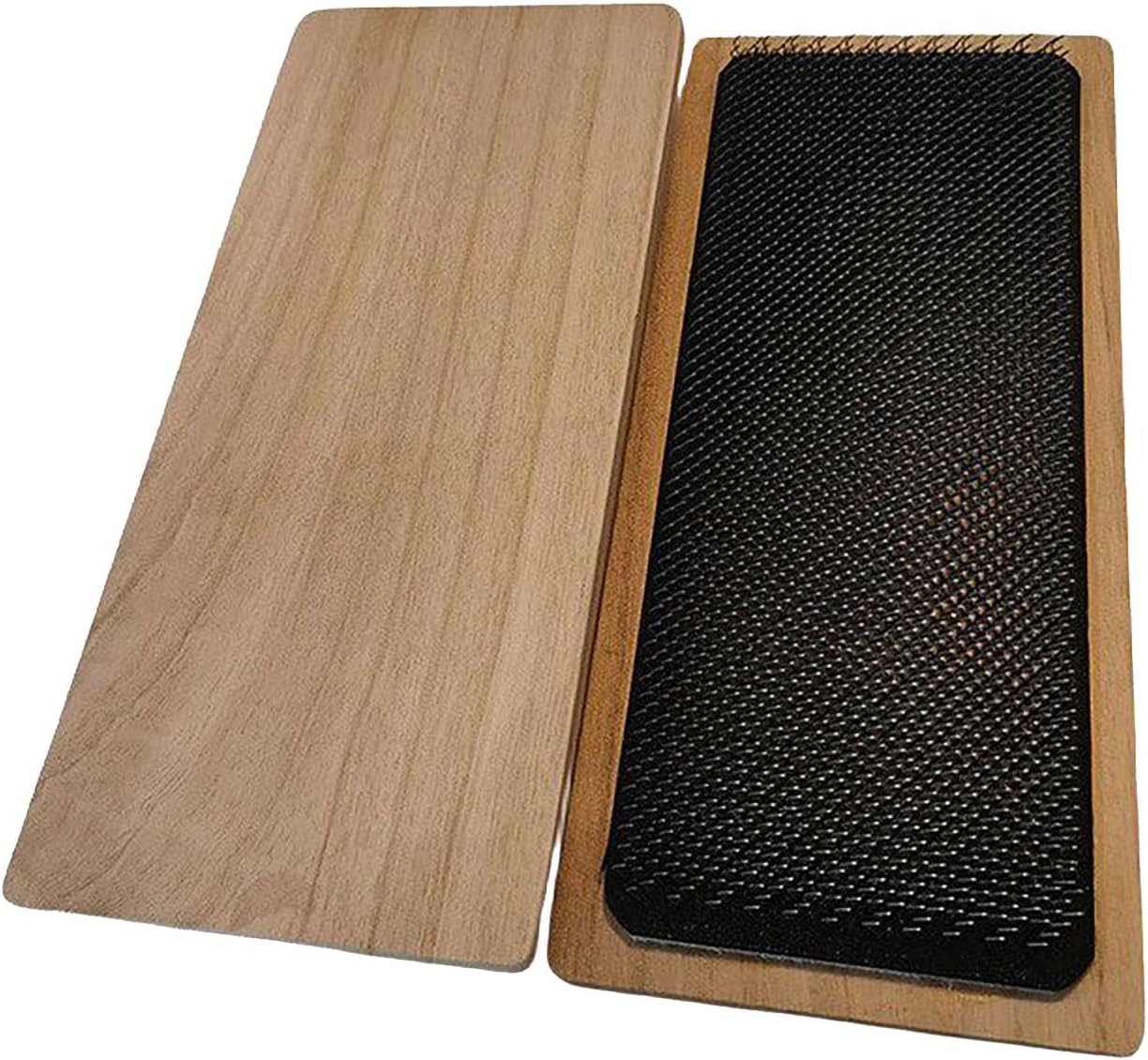 Hair Extension Hackle - Wooden Drawing Mat Hair Holder for Wig Making Professional Hackle Board for Hair for Comb The Wig, Hair Extension, 1 Pair