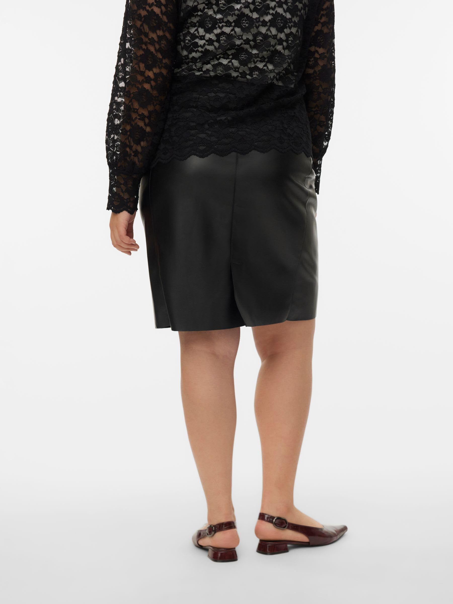 VERO MODA Female Bleistiftrock VMCBUTTERSIA Kurzer Rock