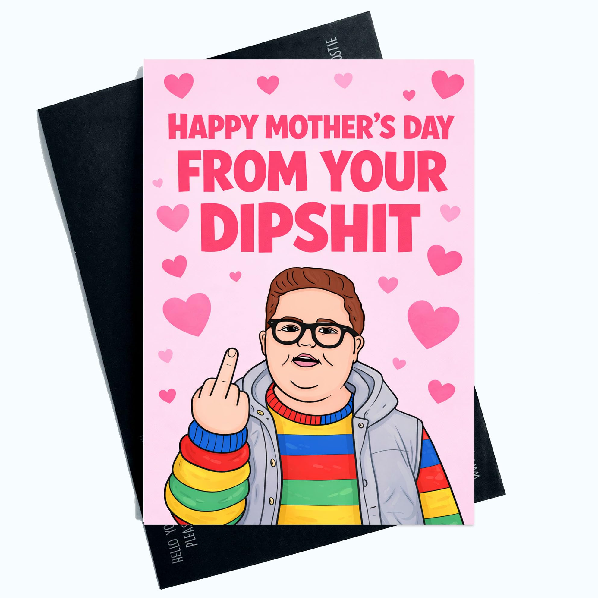 Peachy Antics Funny Mother's Day Card Derek Funny Card For Her for Her A5 Size Fan Card gift for Her gift For Her Mother's Day gift Stranger Things gift From Daughter/Son SP440