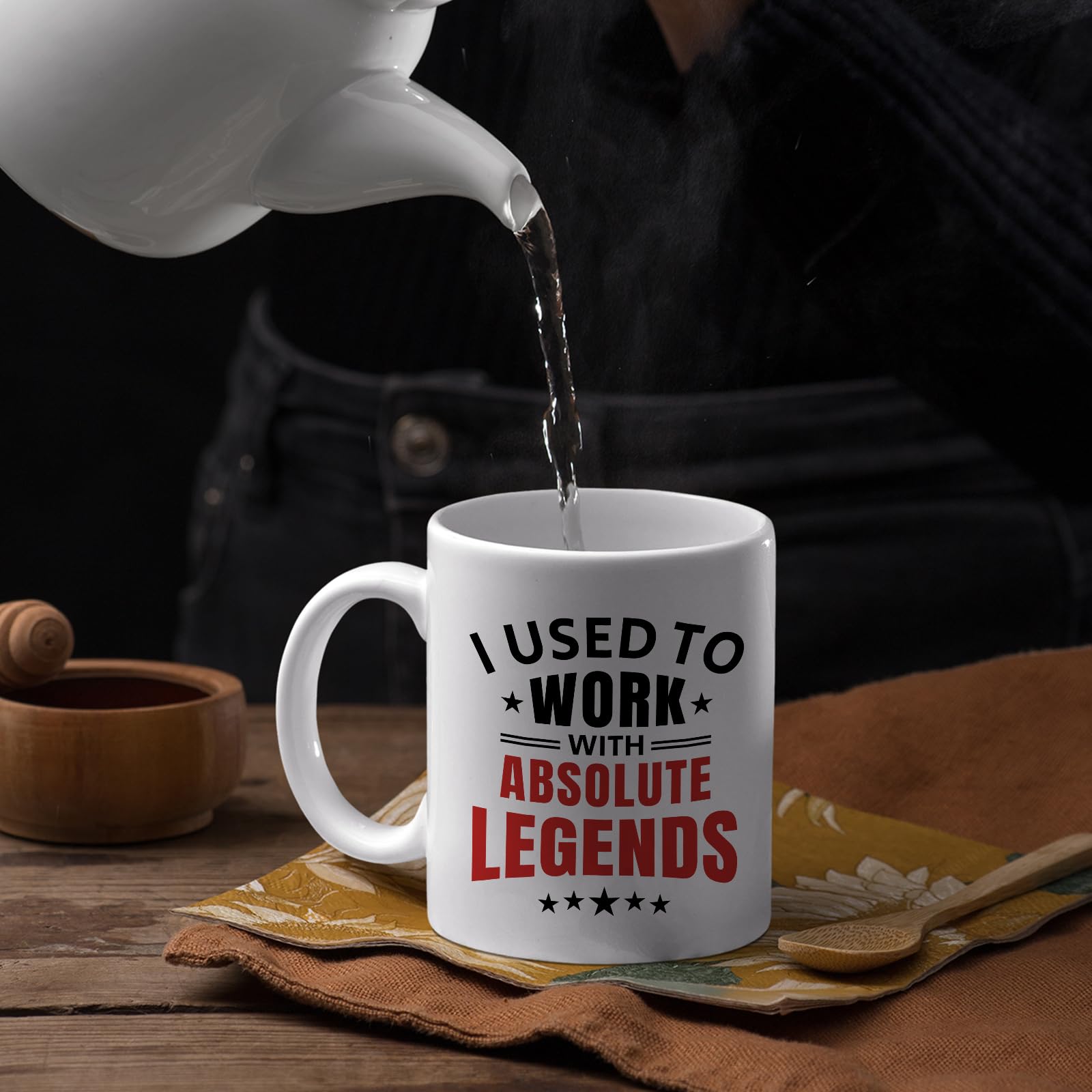 Tazza Divertente Con Scritta: Hope Your New Colleagues Are C*NTS – Addio Collega, Nuovo Lavoro