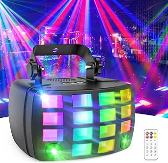 Luce Braccialetto LED RGB Per Festa – Portatile, Ricaricabile Via USB, Con Controllo Vocale E 5 Modalità Di Luci (Batteria 500mAh, Conchiglia Blu) - 3