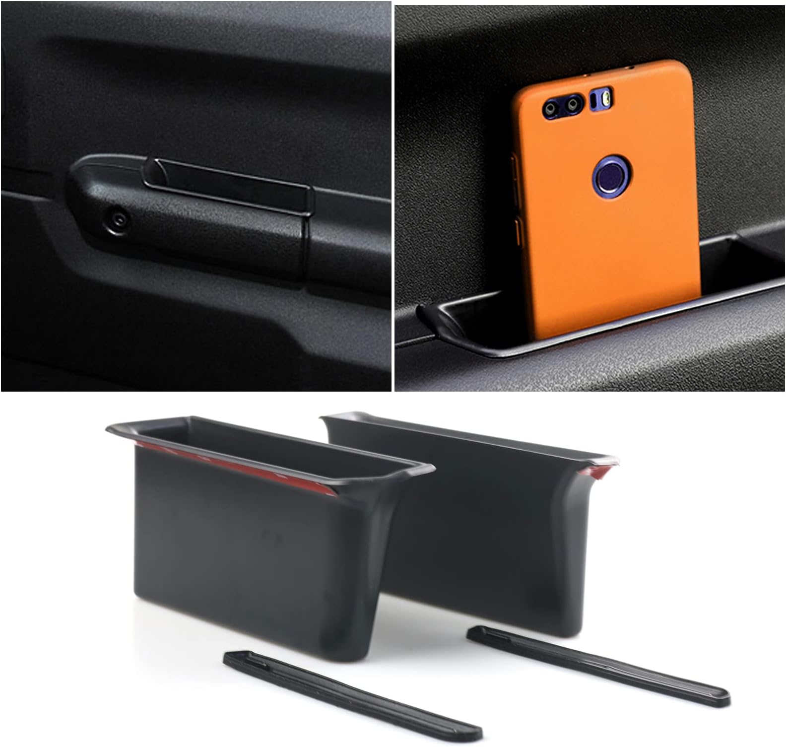 CDEFG Compatible with Suzuki Jimny JB64 JB74 2018-2021 2022 2023 Storage Box Jimny Car Side Door Jimny Accessory [Pack of 2]