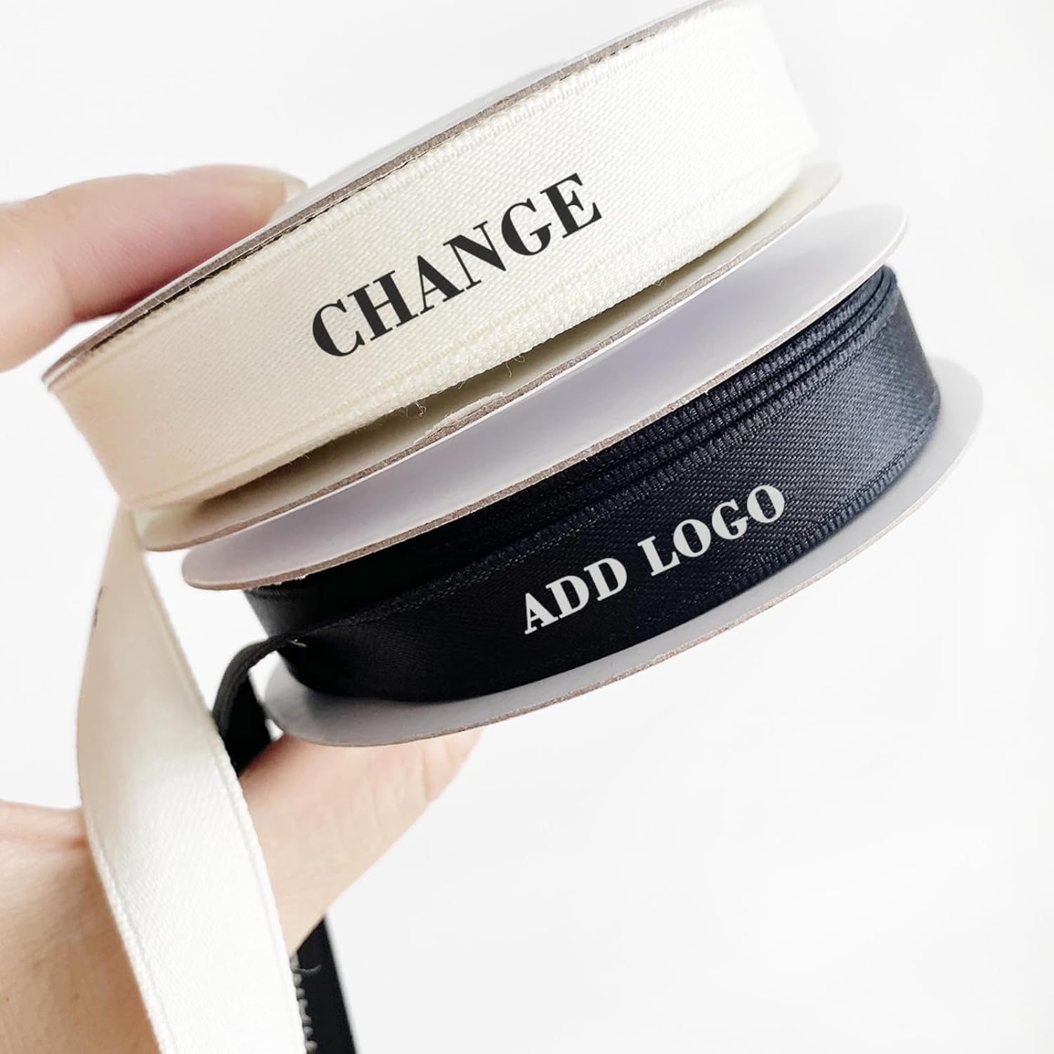 100 Yards Custom Memorial Ribbons Personalized with LogoPersonalized