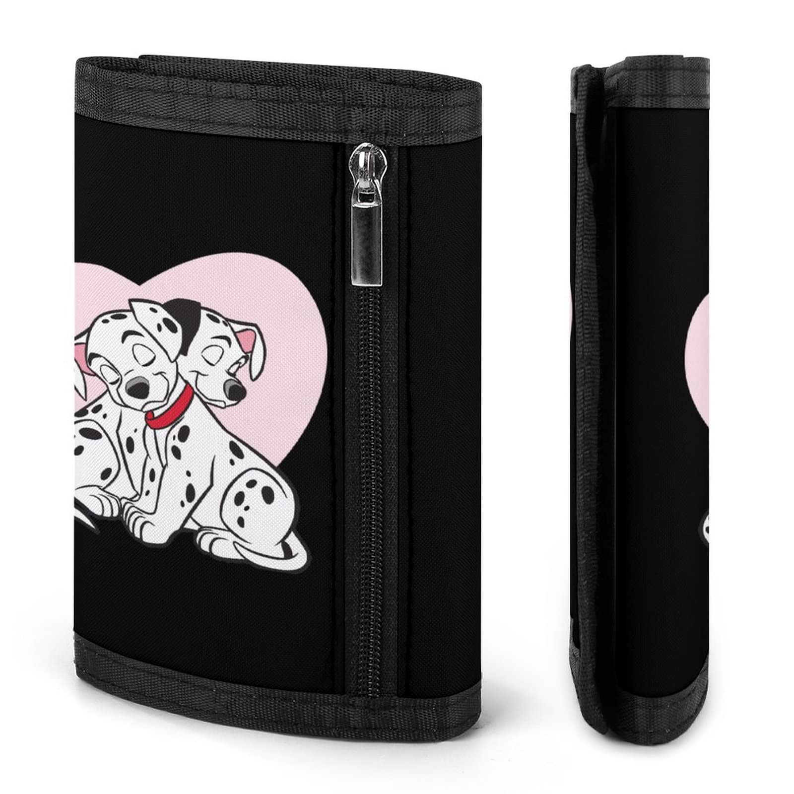 Amazon.co.jp: 財布 101匹わんちゃん 三つ折り財布 ミニ財布 札入れ 
