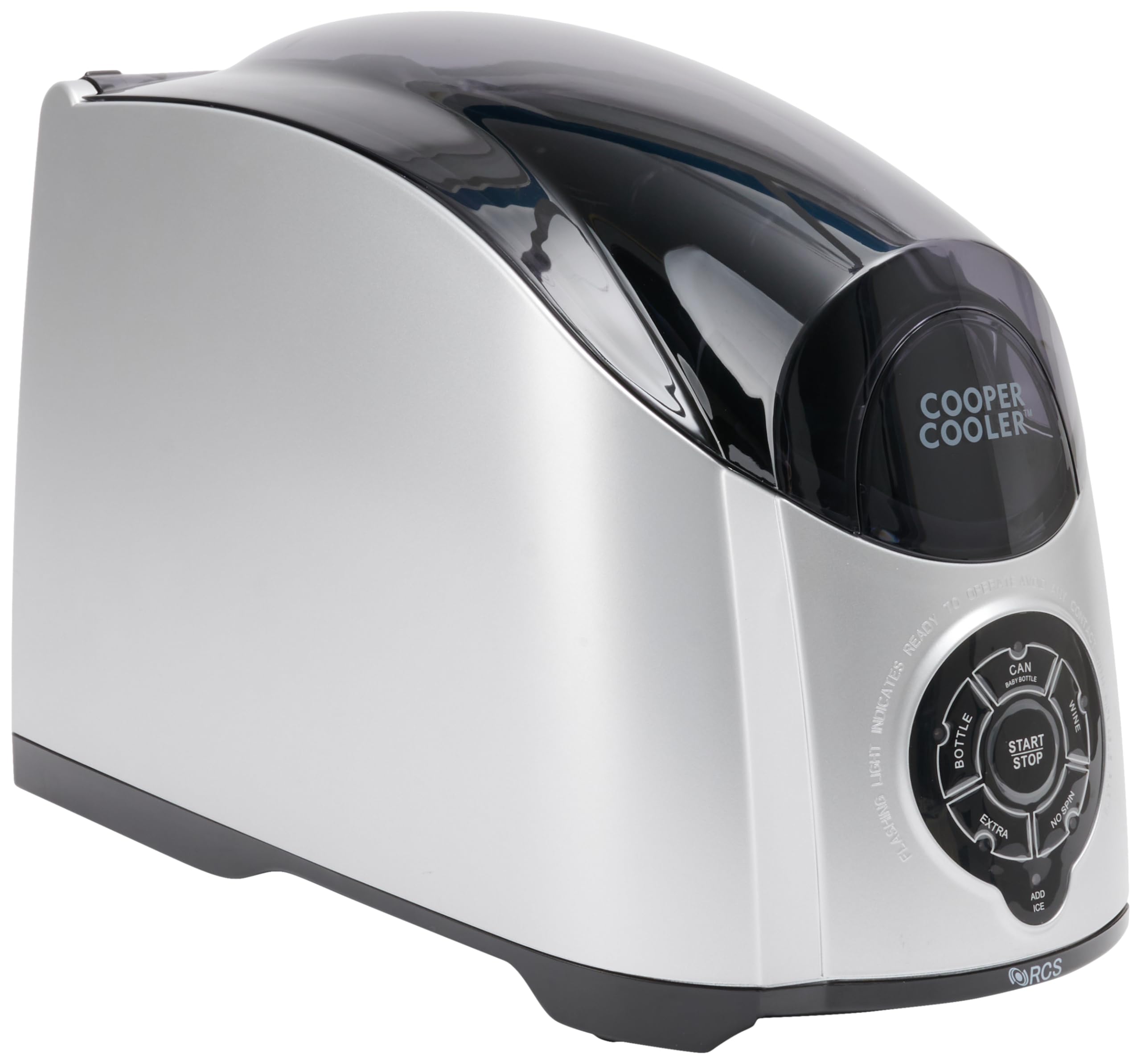 Cooper Cooler Enfriador De Bebidas, Plateado, Grande