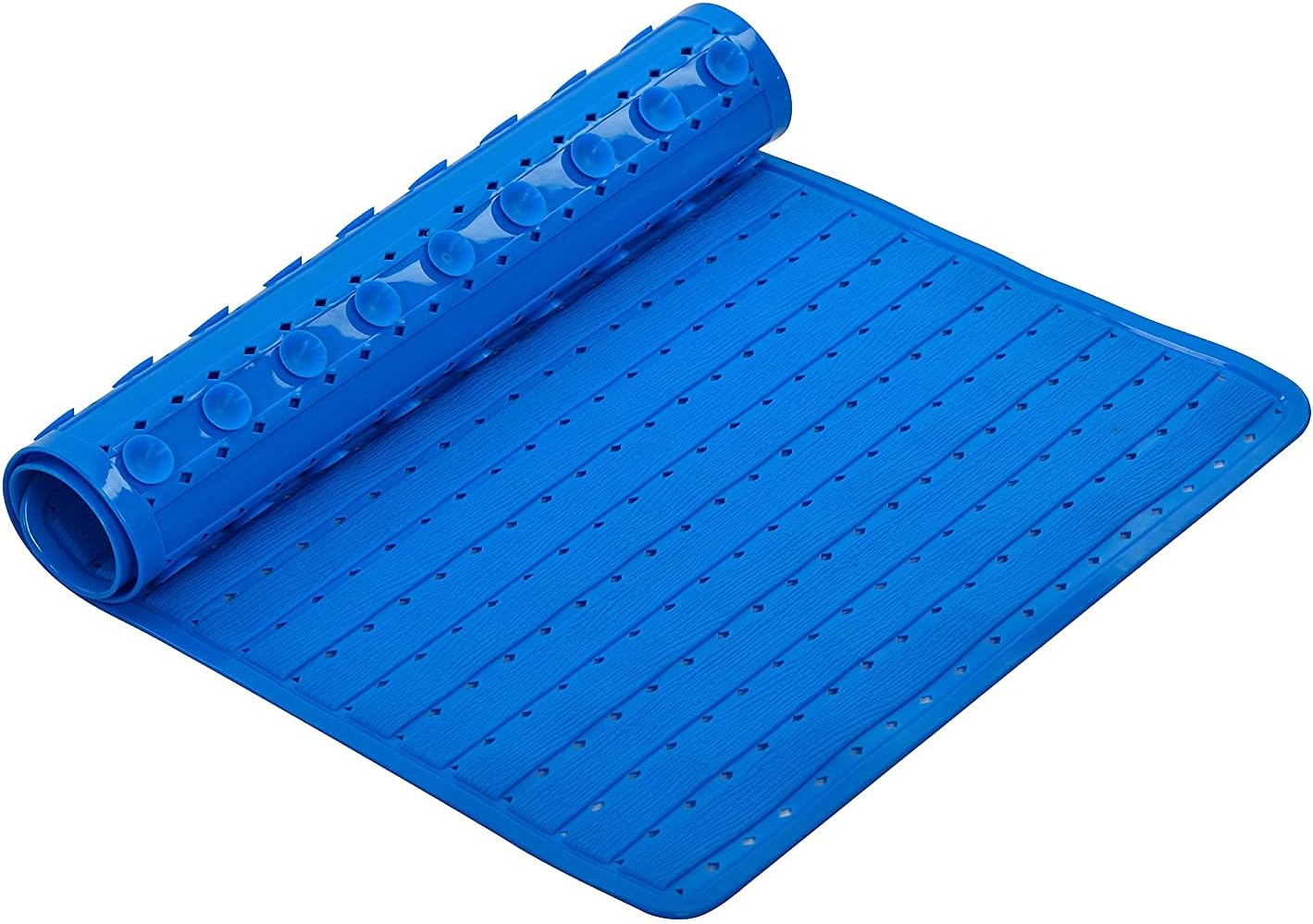 Lsarimo Non-Slip Bathroom Toilet Bath, Shower, Bath Tub Mat Carpet Rug with Sucker PVC, Antibacterial, BPA, Latex, and Phthalate Free Bathroom MAT (Brown)