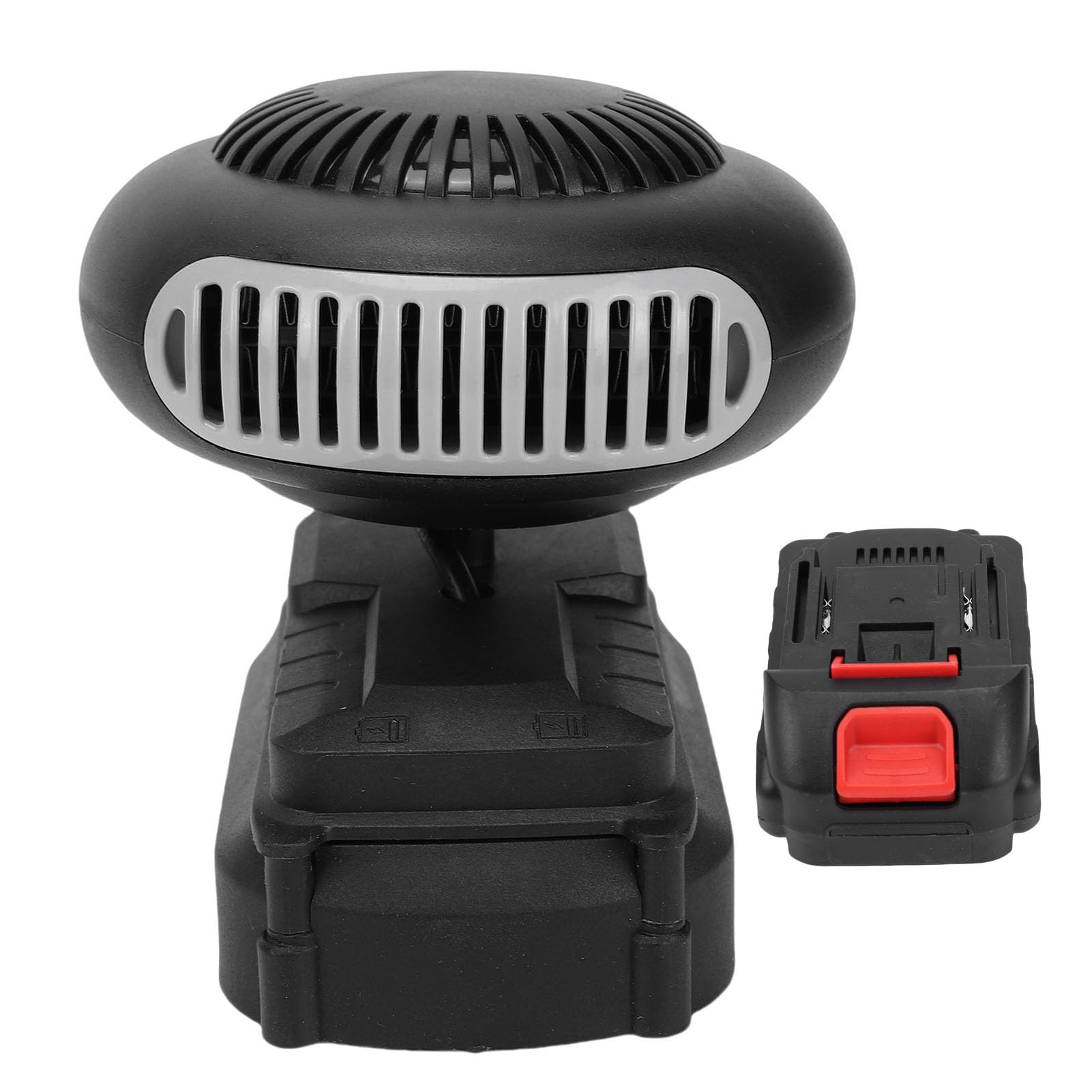 Bewinner Calentador de Ventilador Eléctrico Portátil Inalámbrico para Taller en el Lugar de Trabajo Calefacción Eficiente para Desempañador de Automóviles, Desempañador de Parabrisas para Acampar Al