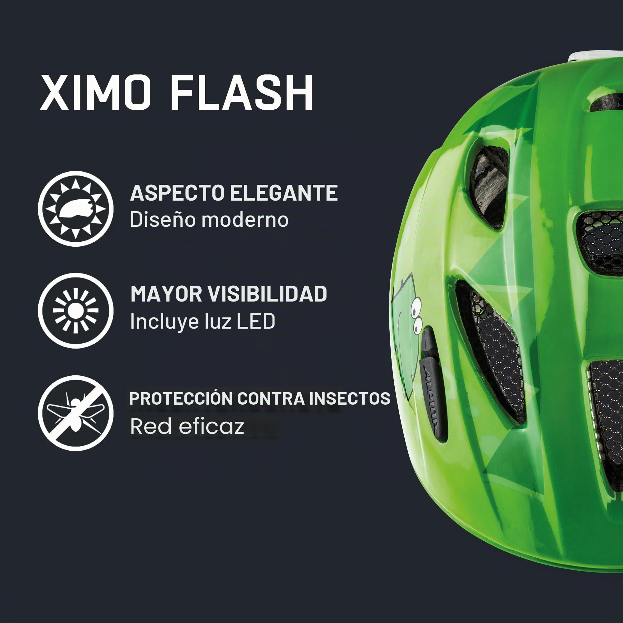 ALPINA XIMO Flash Helm 2024 White Flower