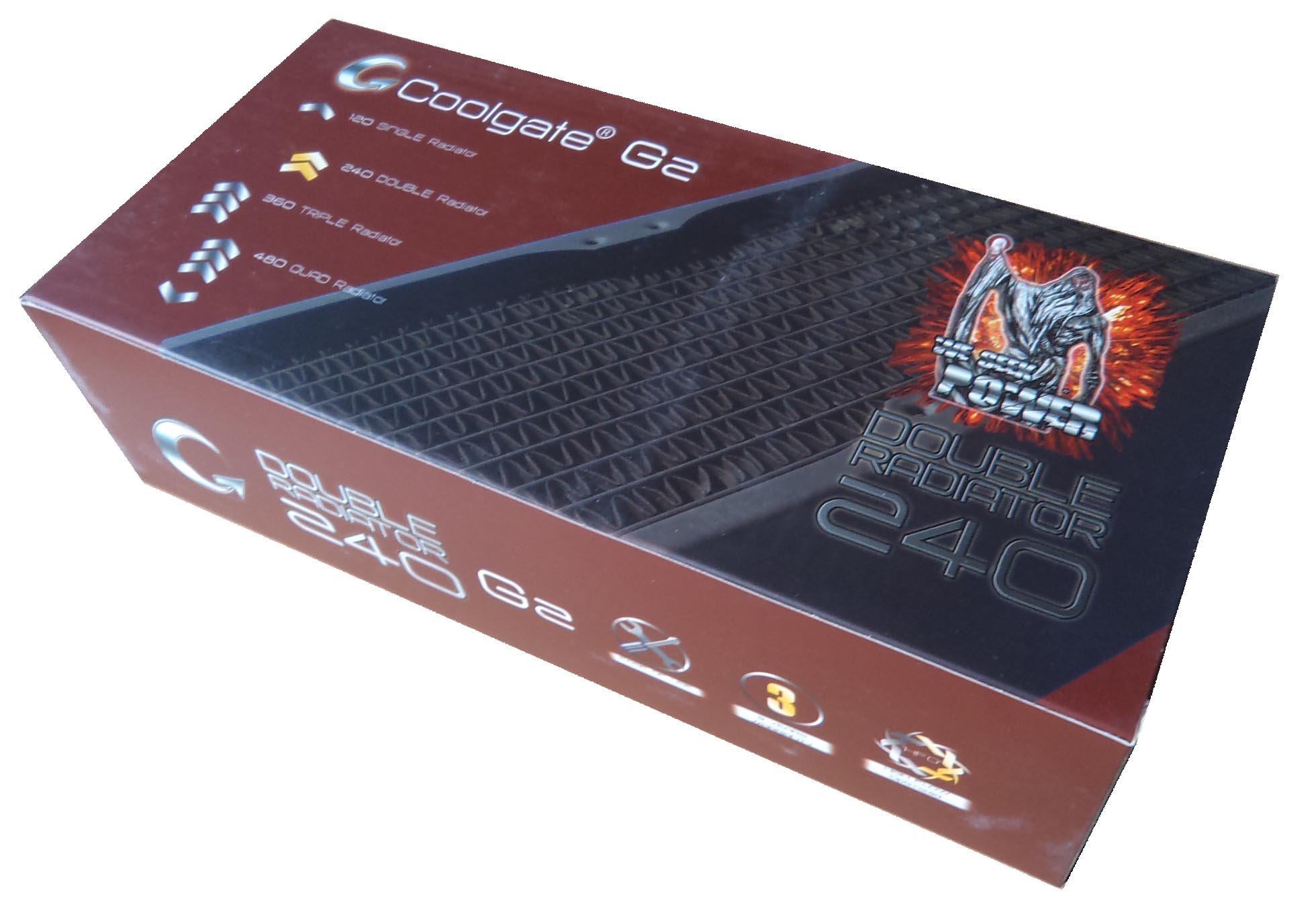 Coolgate Computer Wasserkühlung Kupfer Radiator CG-240G2