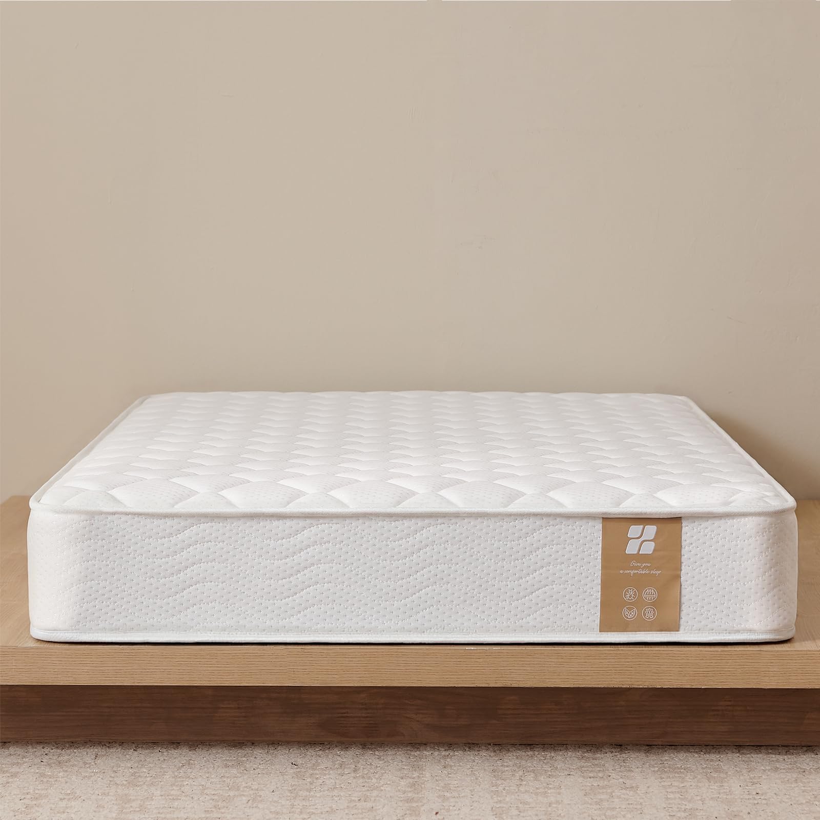 Profus Twin Mattress for Kids, 6 Inch Twin Mattress with Pocket Coils, Memory Foam Mattress for All Night Sleep &amp; Pressure Relief, Certified Safe Foams &amp; Fabric, Fiberglass Free Mattress in A Box