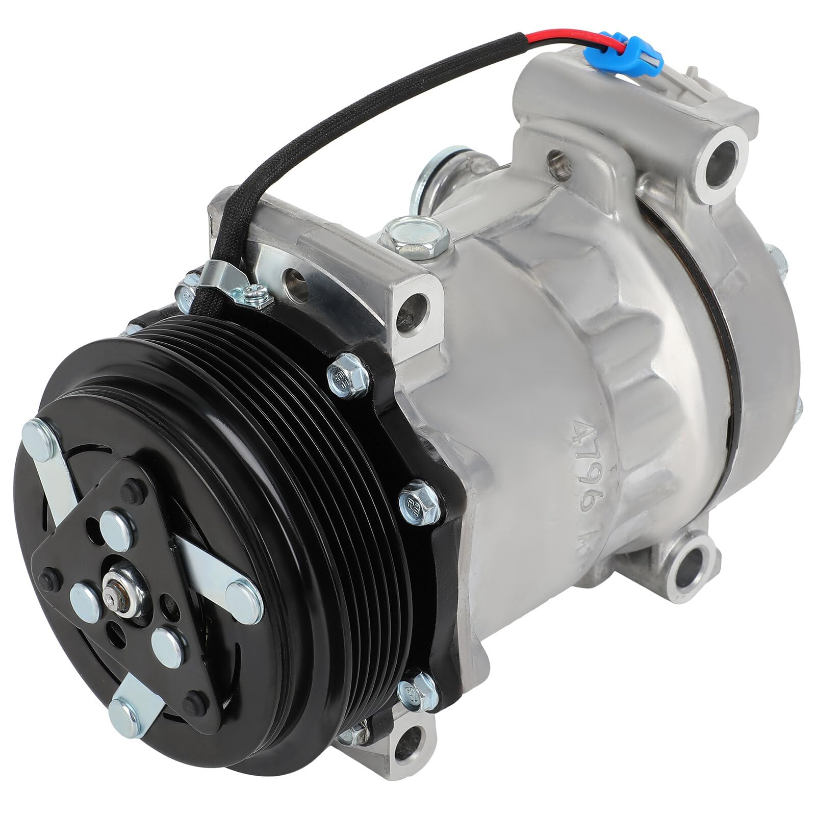 SCITOOAC Compressor for GMC Savana 3500 7.4L 8.1L for Sierra 1500 for Sierra 2500 HD for 3500 6.6L for GMC Sonoma for Hummer H1 6.5L for Isuzu Hombre for Oldsmobile Bravada 4.2L 4.3L CO 10835C
