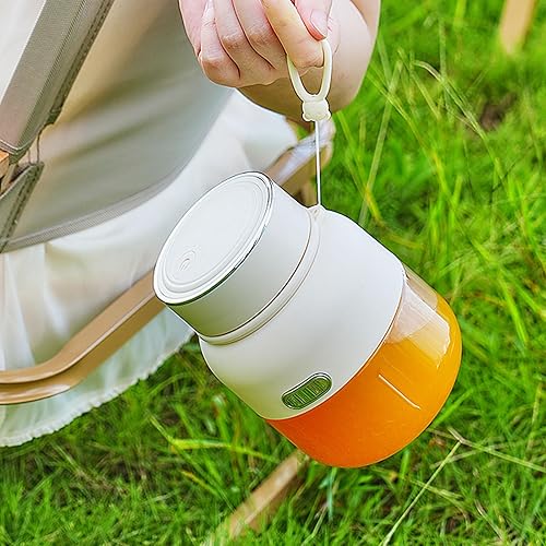 Miniatura 8 de Licuadoras portátiles, recargables por USB de 34 onzas con tapa a prueba de fugas, para batidosjugos, ideal para viajes, gimnasio, oficina y cocina