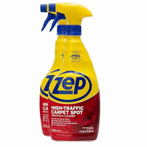 Zep High-Traffic Carpet Cleaner, 32 oz (Pack of 2)