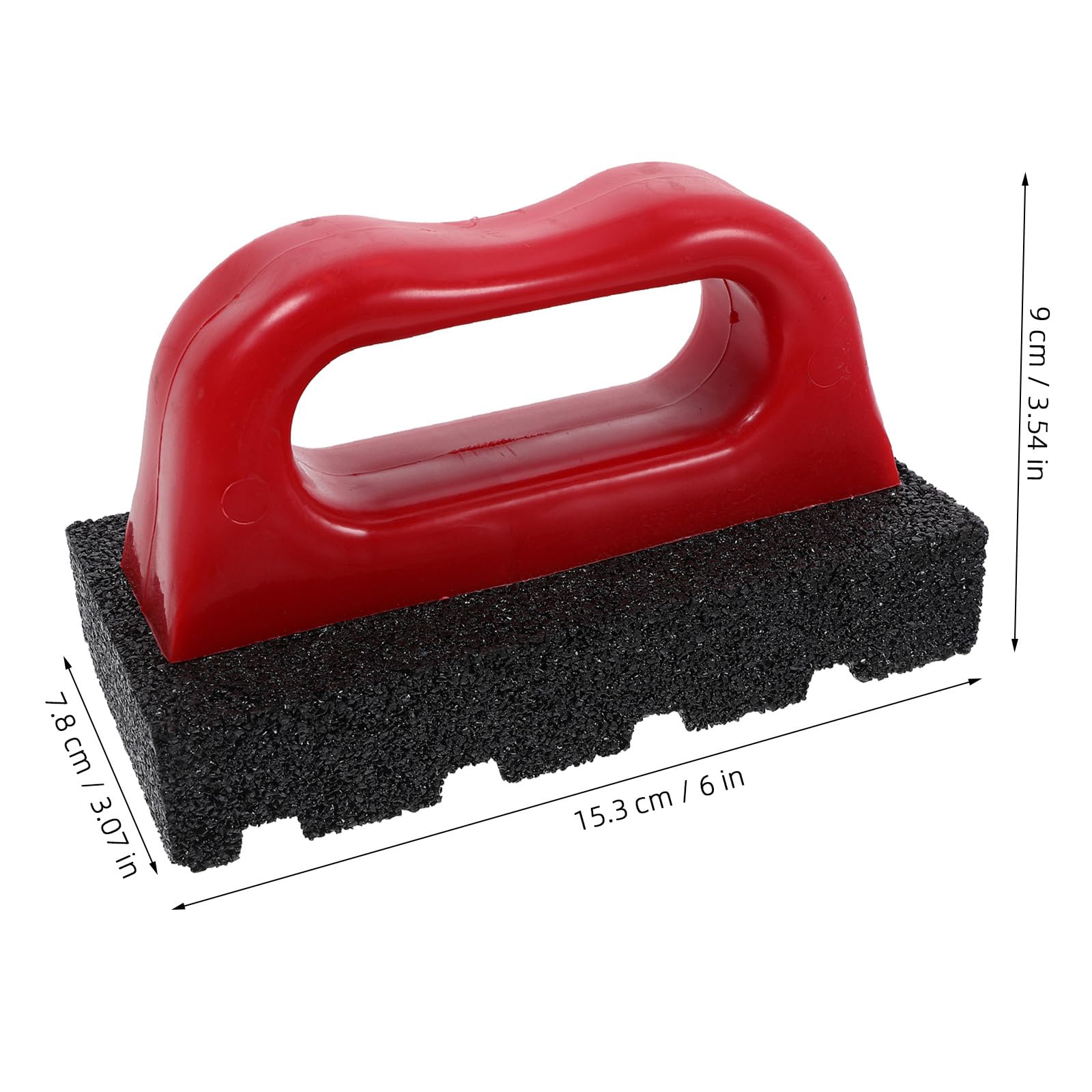 Gatuida Lot de 2 outils à récurer pour briques, outils pour maçonnerie et