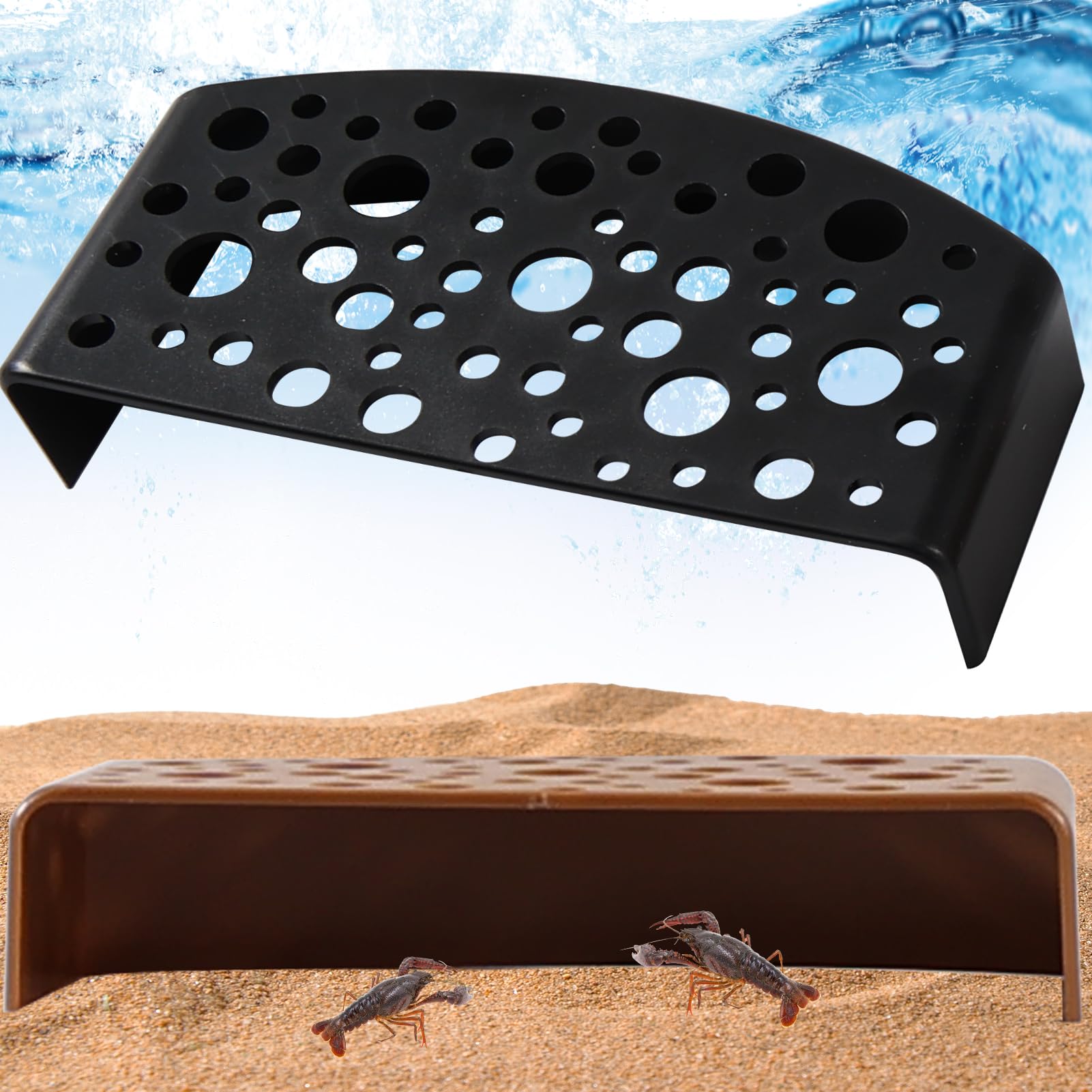 Produktbild von Garnelen Versteck Aquarium Aquarium Höhle Garnelen Fischtankdekoration Versteck Für Aquarien Höhle Aquarium