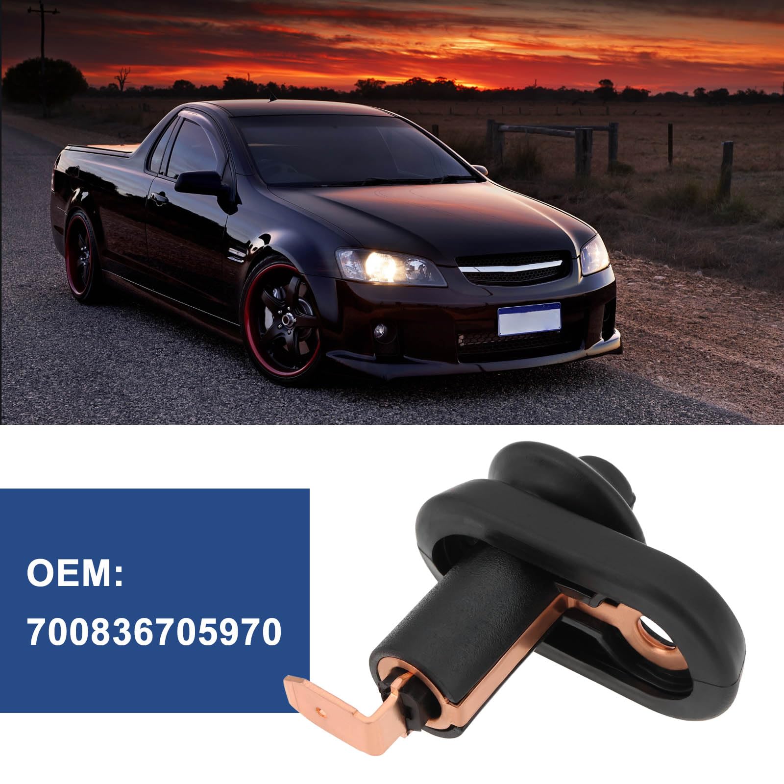 Interruttore Pulsante Luce Di Cortesia Porta Interna Auto Ricambio 4 Pezzi 700836705970 41x37,5x21,5mm
