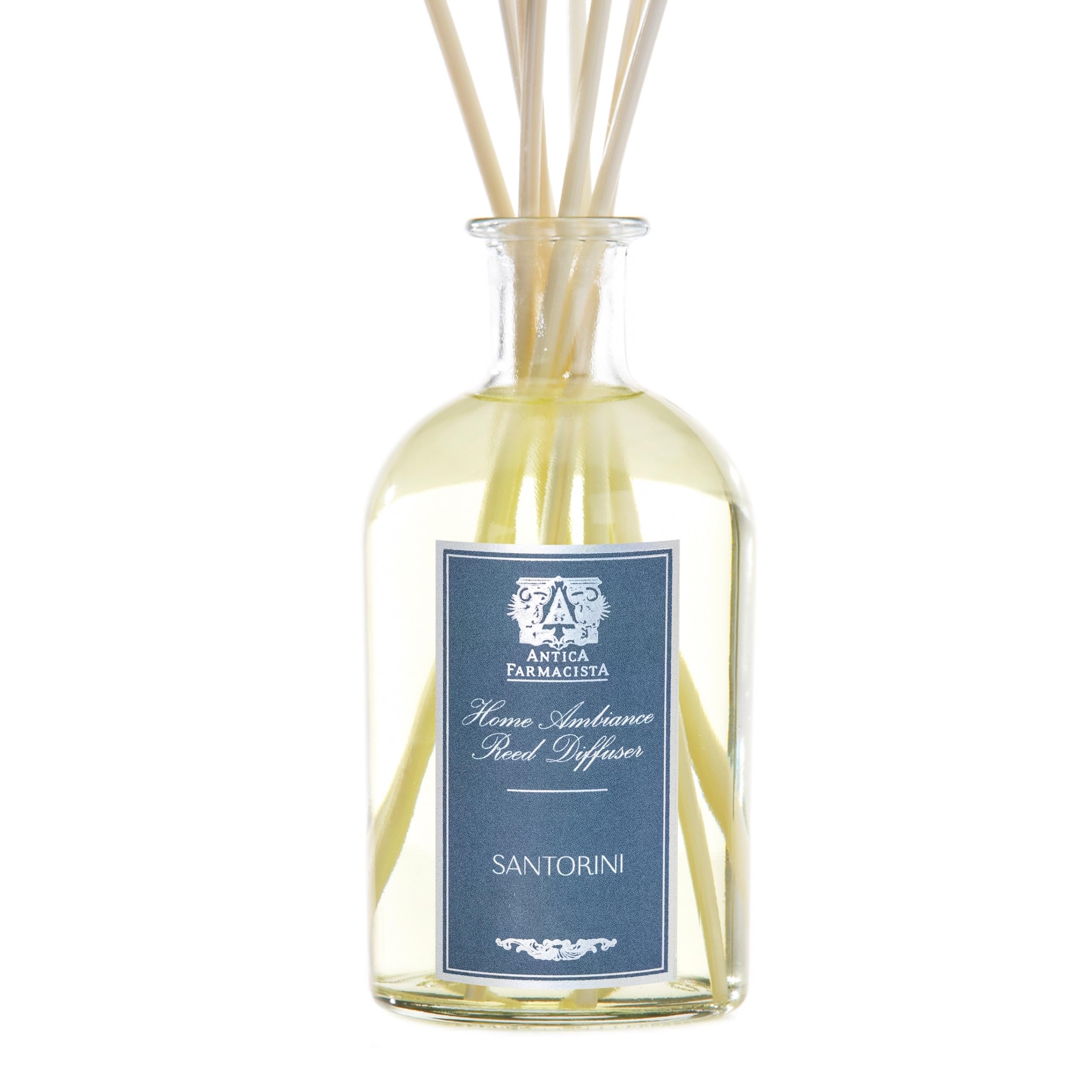 Antica Farmacista Home Ambiance Diffuser - Long-Lasting Reed Scent Diffuser - Luxury Room Freshener Gift - Santorini, 8.45 fl oz