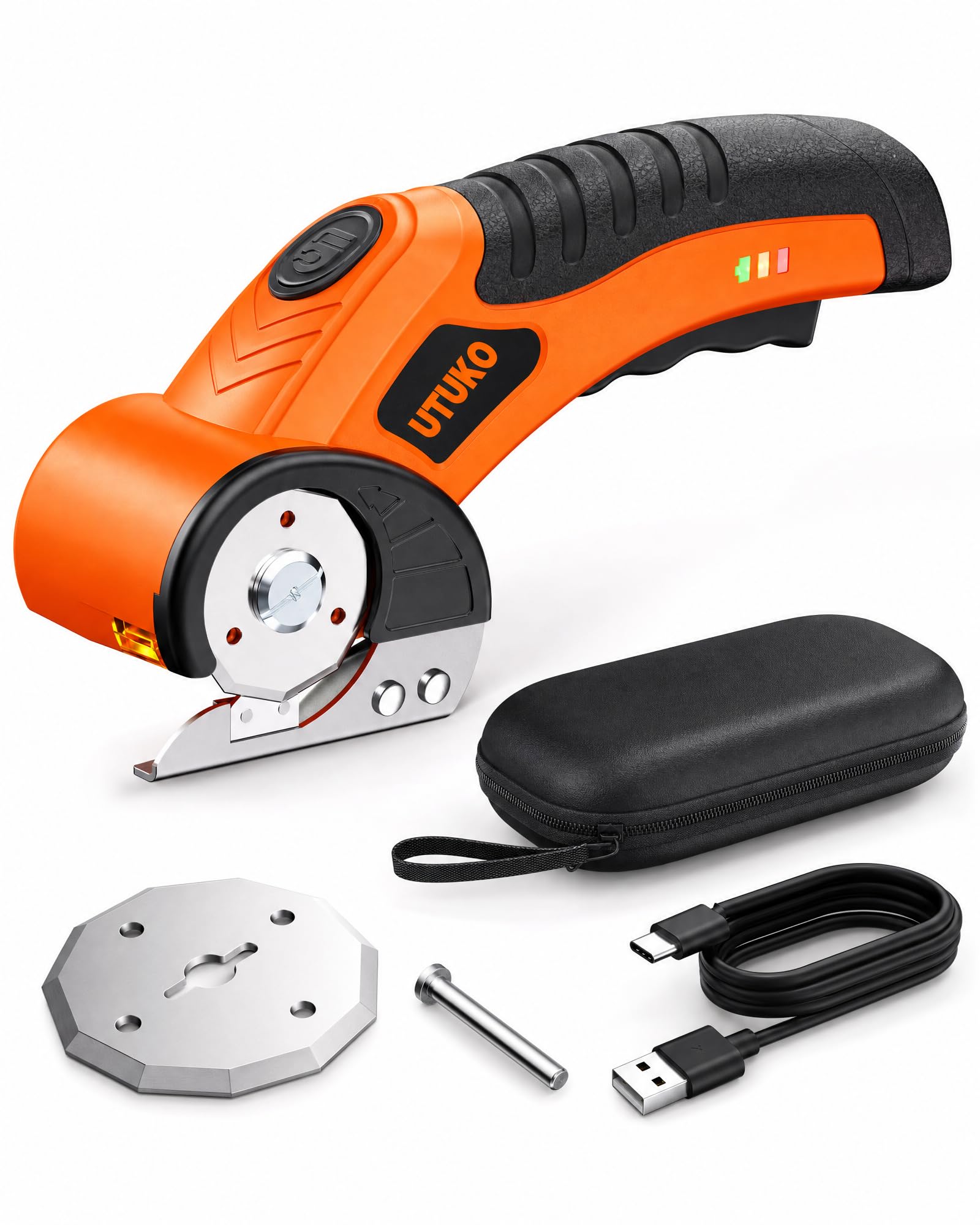 Electric Cardboard Cutter, 3500mAh Cordless Electric Scissors