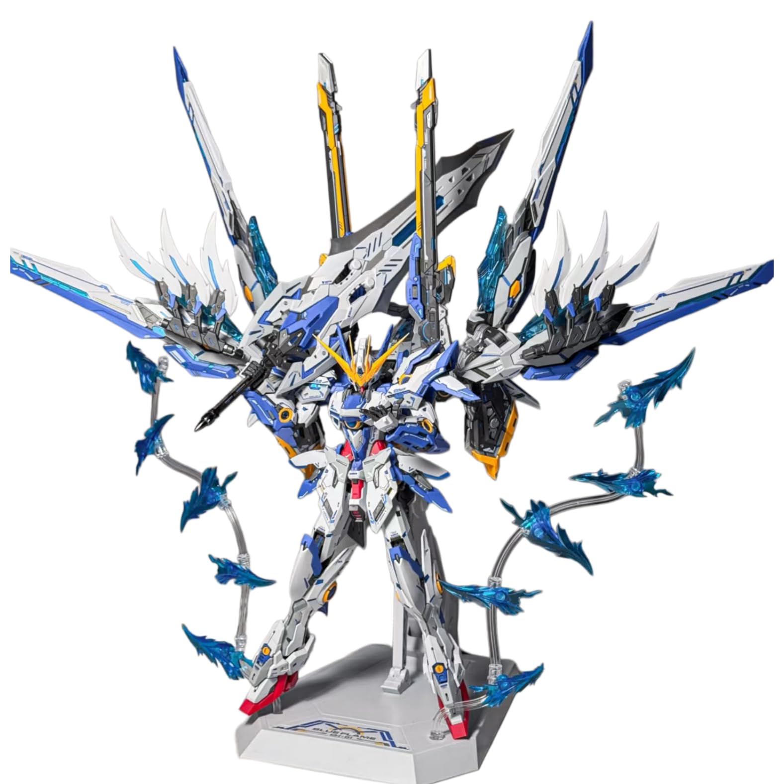 Amazon | ZZA モデル 1/100 CH-01 ブルーフレームBLUE FLAME 色分け