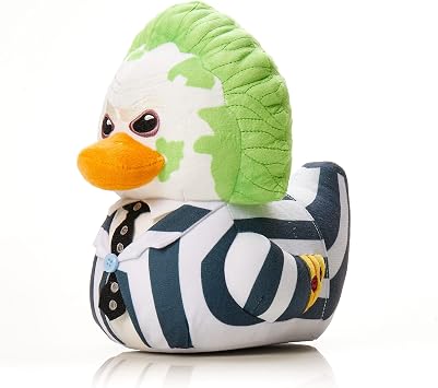 TUBBZ Plush: Horror - Beetlejuice Cosplaying Rubber Duck Soft Plush Collectible Toy