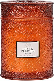 Fall Candle, Harvest Pumpkin Spice Candle, 19oz Large Fall Scented Candl...