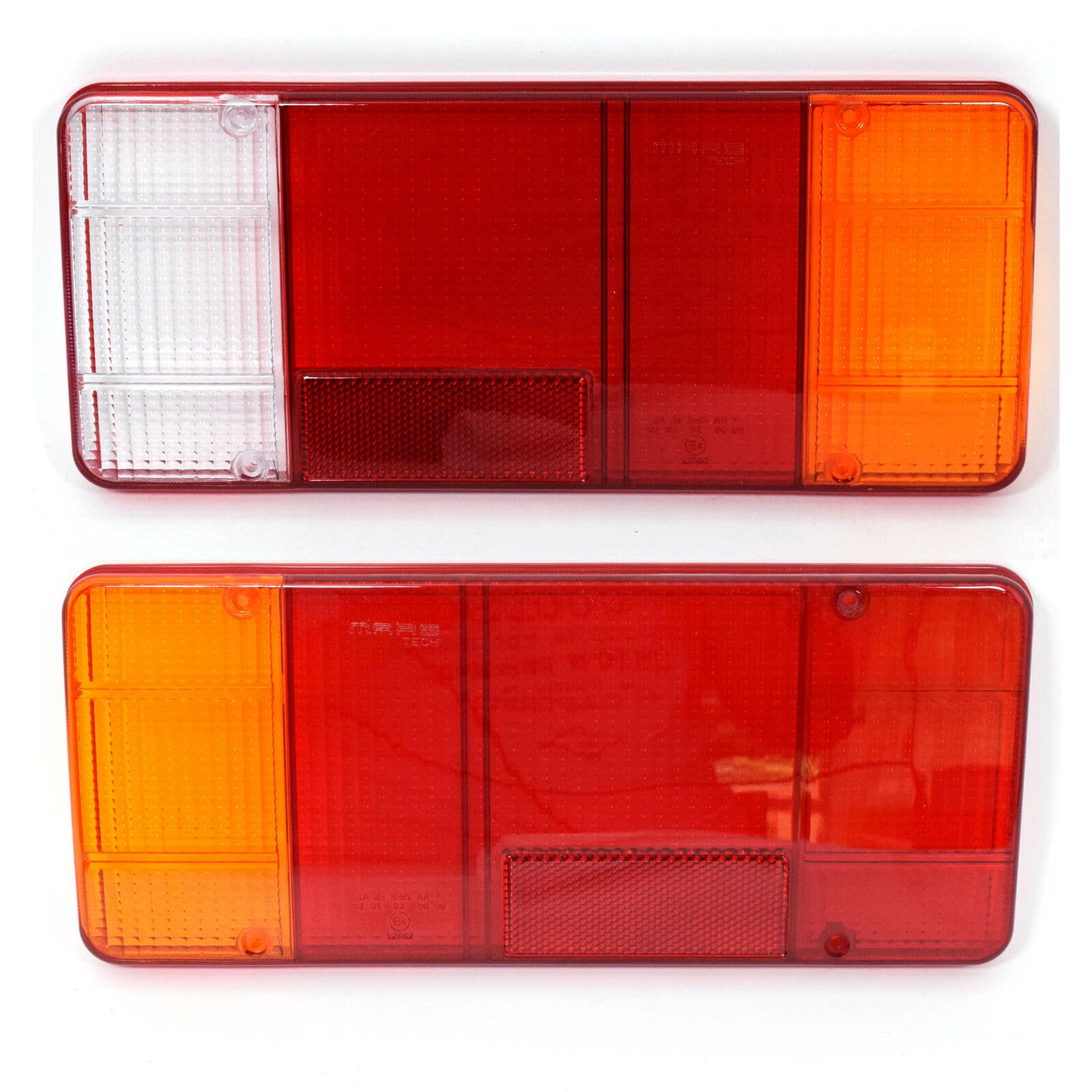 2x Lentes de Luces Traseras Compatible con Iveco Daily Peugeot Boxer Fiat Ducato Citroën Jumper Jumpy C25 VW Transporter T5 Renault Master Camión Remolque Furgoneta