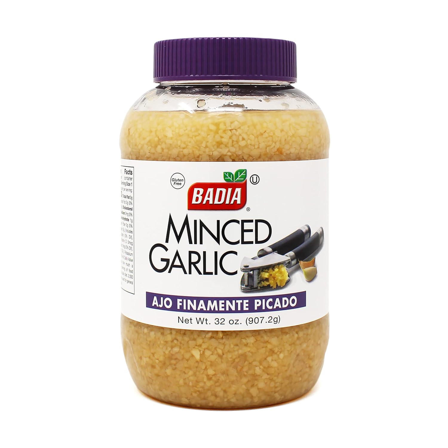 Badia Minced Garlic in Water, 32 Ounce (Pack of 6)