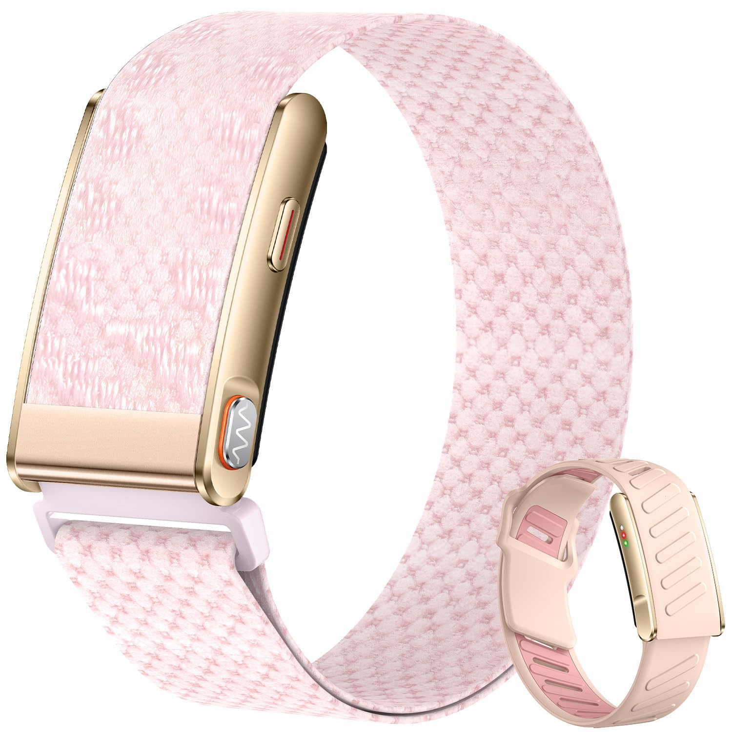 Fitness Tracker Uomo Donna con ECG e HRV: Senza Schermo Bracciale Smart Band Cardiofrequenzimetro SpO2 Sonno Batteria a Lunghissima Durata e Impermeabile 3ATM 120+ Sport Smartband