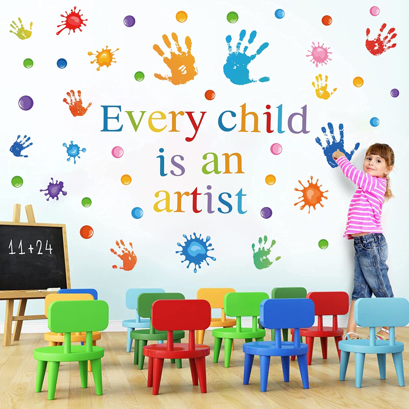 Buy Every Child is an Artist Wall Decals Picasso Inspirational Quotes