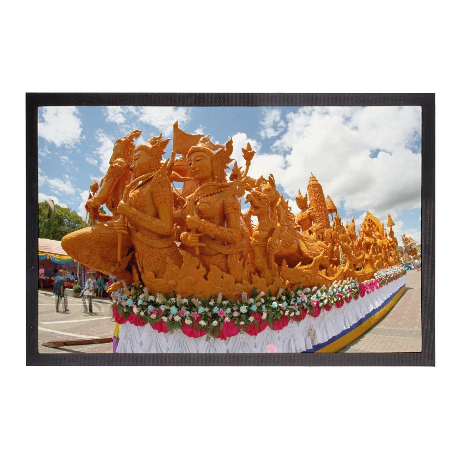 Paillasson Festival des Bougies Thaïlande tapis entrée pour votre maison